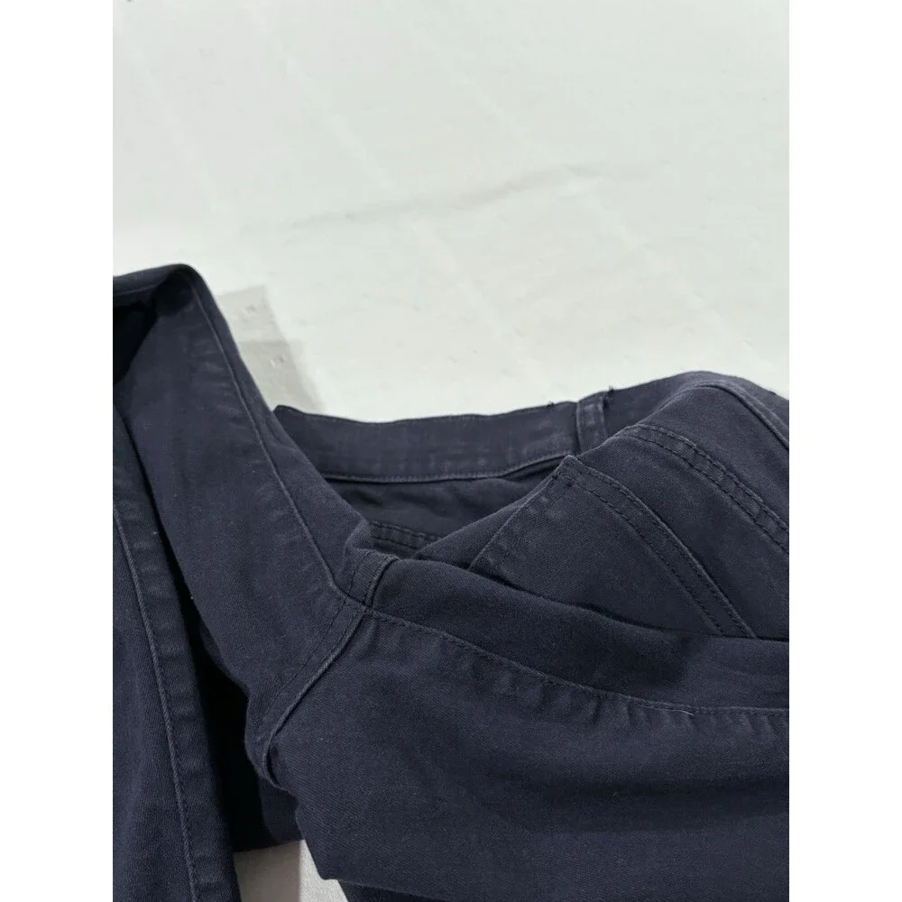 Tory Burch Navy Blue Stretch Pants Womens Size 31 Slim 5-Pocket Style 90001209